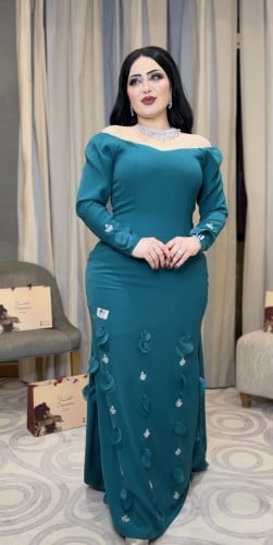 فستان كريب