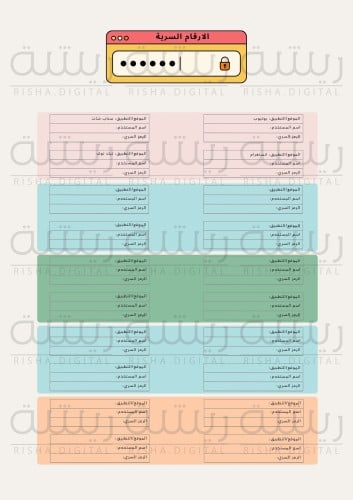 الكلمات السرية