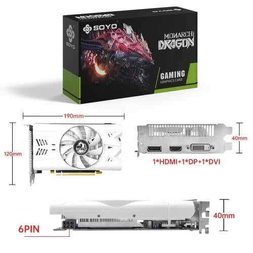SOYO RX470 4GB بطاقه رسومات