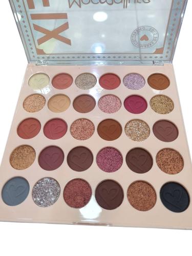 علبة ظلال العيون Mocollure . FIX، تحتوي على 30 لون...