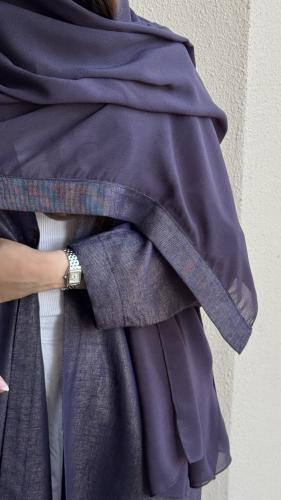 عباية " Purple “