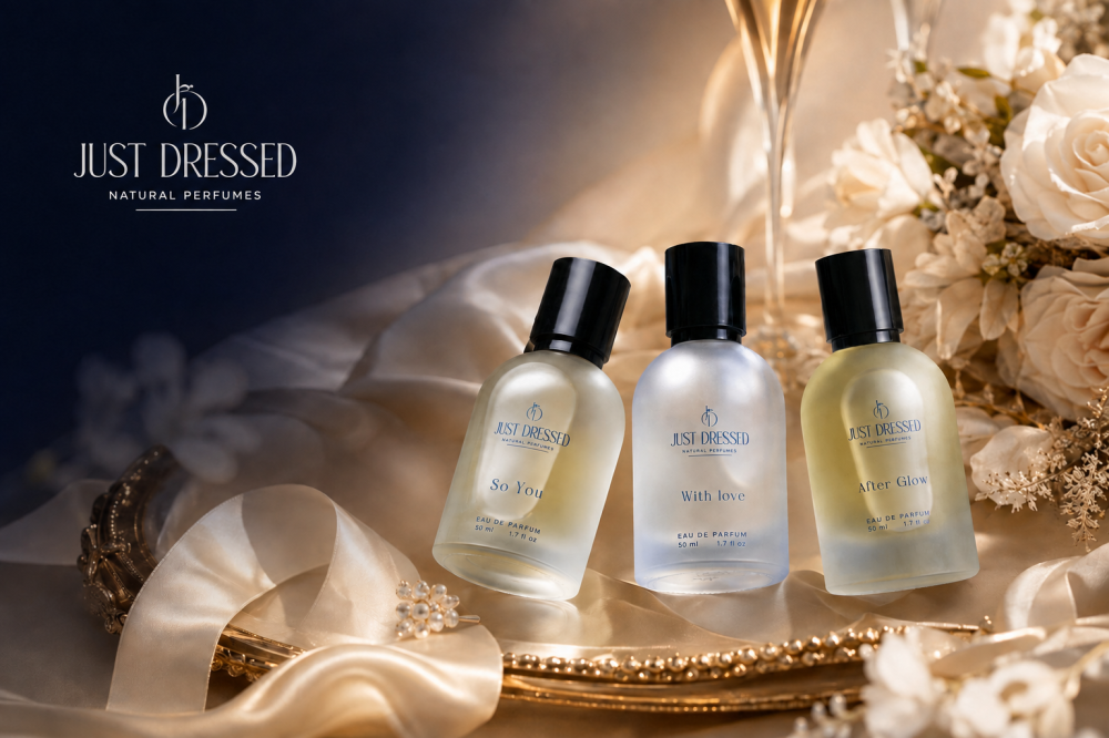 اختيار عطر العروس والعريس من عطور Just Dressed