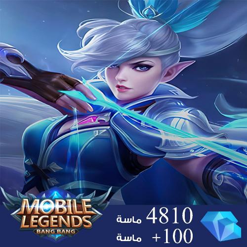 شحن جواهر موبايل ليجيند 4810 ماسة+100 ماسة