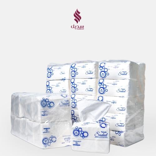 مناديل سديل | 40 عبوه 500 منديل مفرد