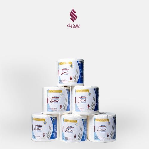 مناديل رول سديل | 300متر | 6 حبات