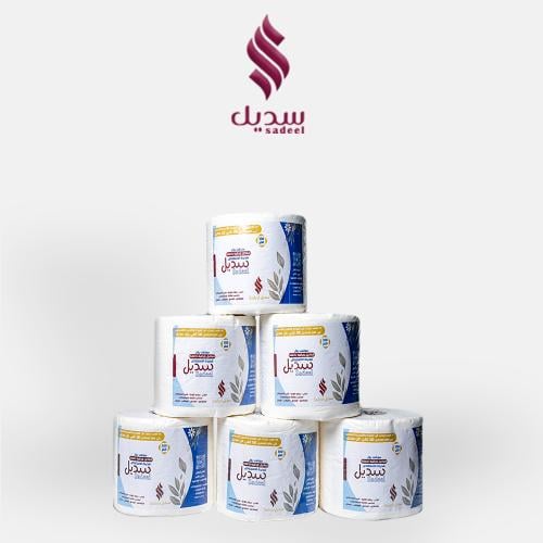 مناديل رول سديل | 300متر | 6 حبات