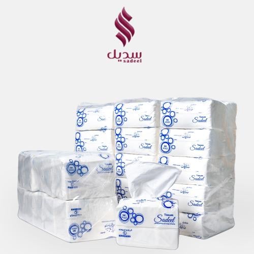 مناديل سديل | 40 عبوه 500 منديل مفرد