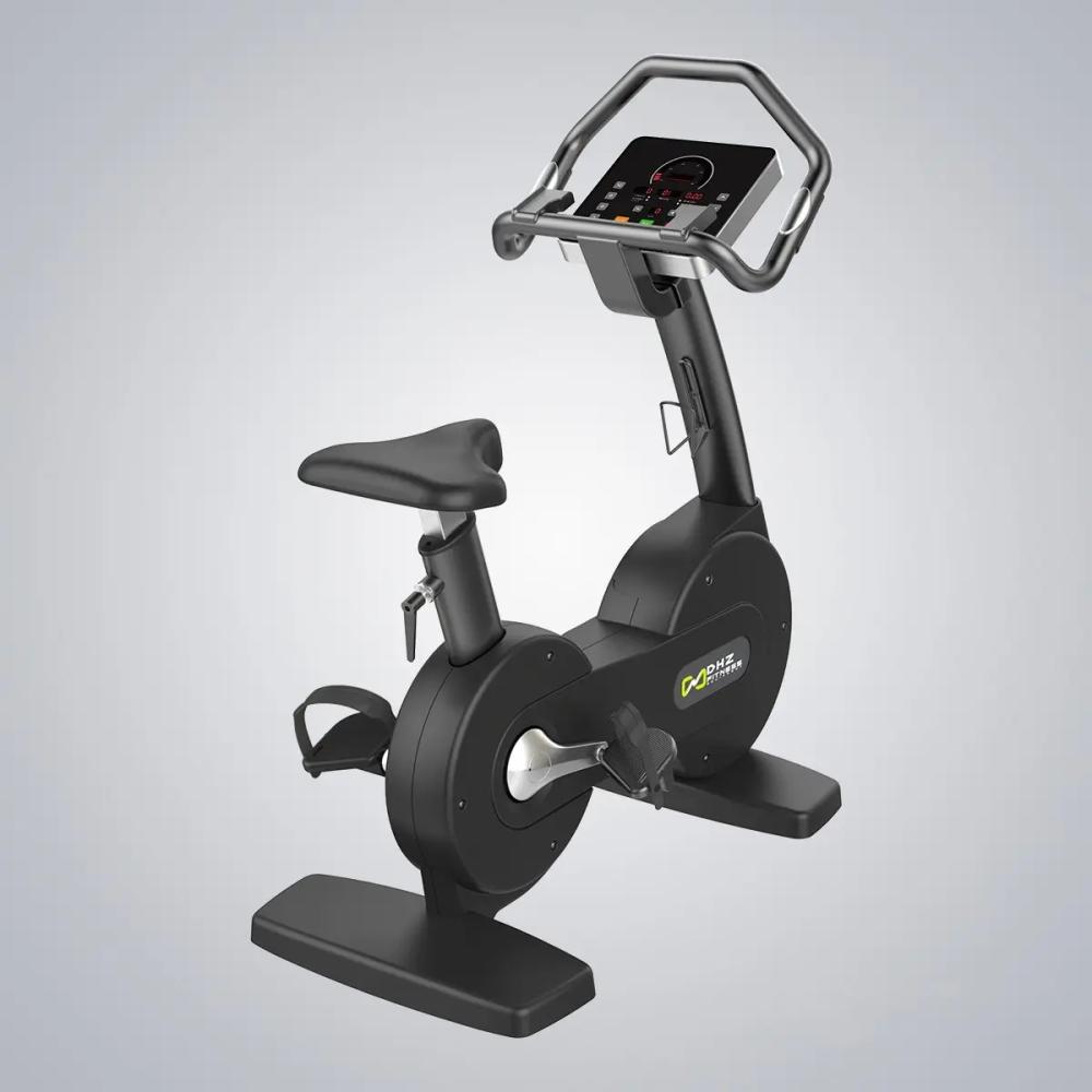 DHZ Fitness X9107 Upright Bike دراجة بدون مسند ظهر كارديو