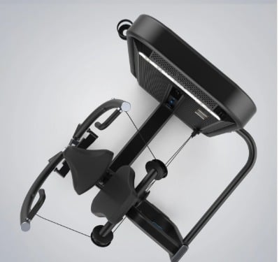 DHZ Fitness E7008 Vertical Press جهاز تمارين الصدر لياقة بدنية