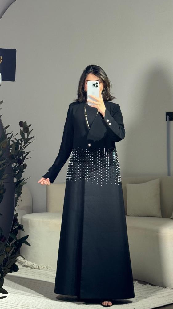 عباية صيفية تطريز