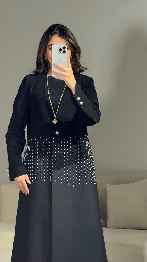 عباية صيفية تطريز