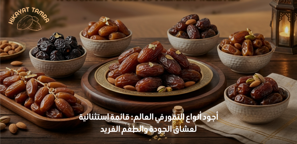 أجود أنواع التمور في العالم