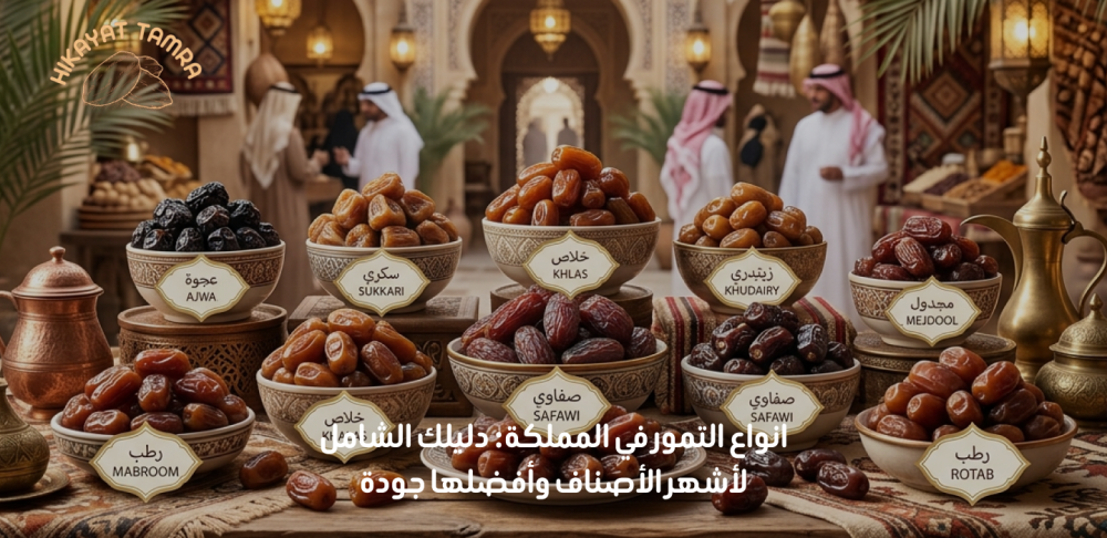 انواع التمور في المملكة