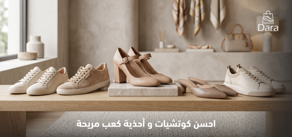 أحذية كعب مريحة
