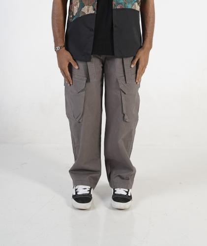 Gray Cargo Pants