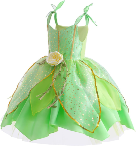 Azonee Green Fairy Princess Dresses