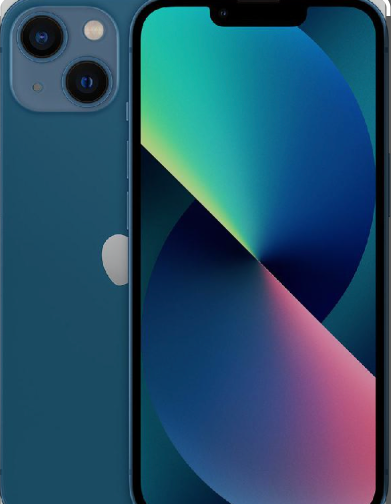 Apple آيفون 13 - سعة 128 جيجابايت - أزرق - مجدد