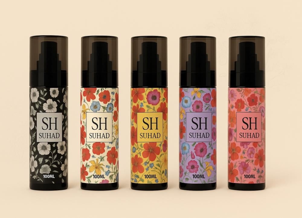 بكج 5 عطور للشعر والجسم من اختيارك