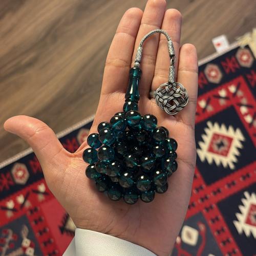 مسباح زعفران فواح تركوازي - طربزونة فضة