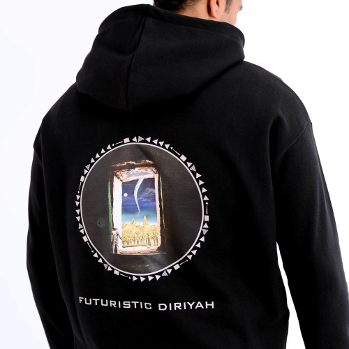 FUTURISTIC DIRIYAH - BLACK SILVER