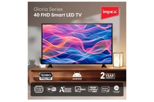تلفزيون غلوريا 40 بوصة ذكي عالي الدقة LED، GLORIA...