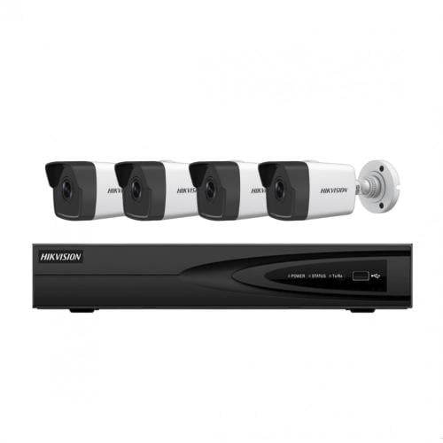 هكفجن 4 كاميرات صوت وصورة بدقة 2 ميقا-hikvision 4c...