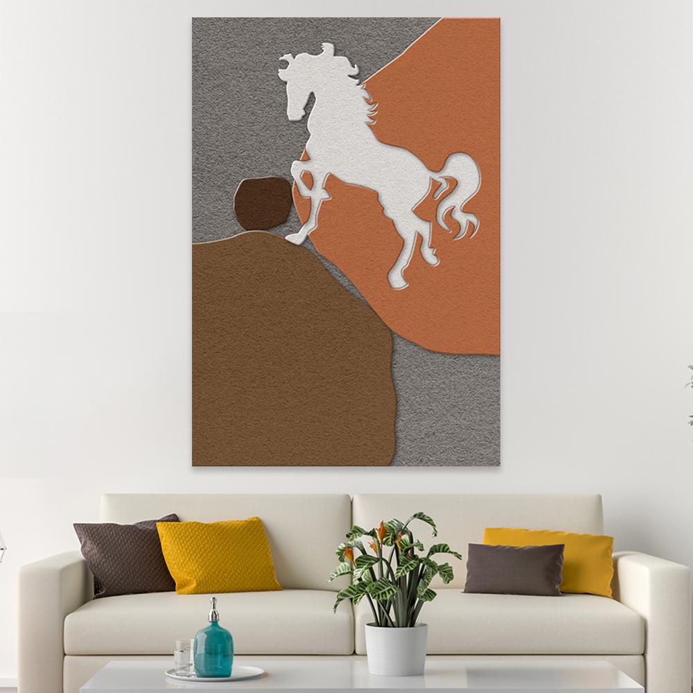 لوحة جدارية فنية ، بتصميم مودرن