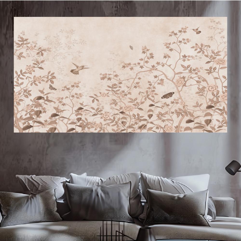 لوحة جدارية تجريدية بتصميم مودرن