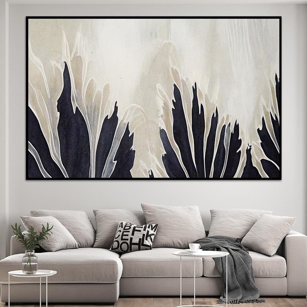 لوحة جدارية تجريدية بتصميم مودرن