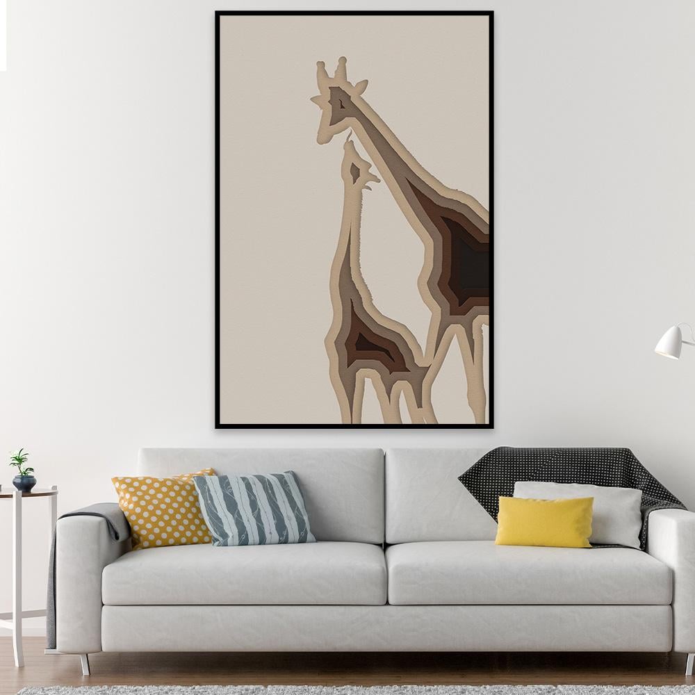 لوحة جدارية فنية ، بتصميم مودرن