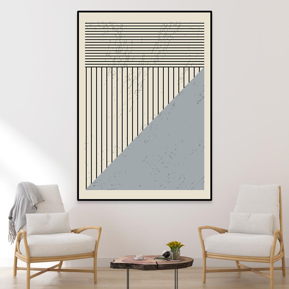 لوحة جدارية فن تجريدي مودرن