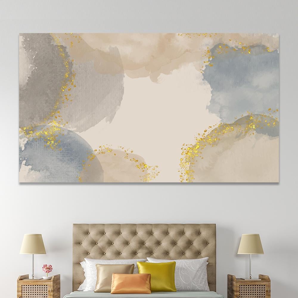 لوحة جدارية تجريدية بتصميم مودرن