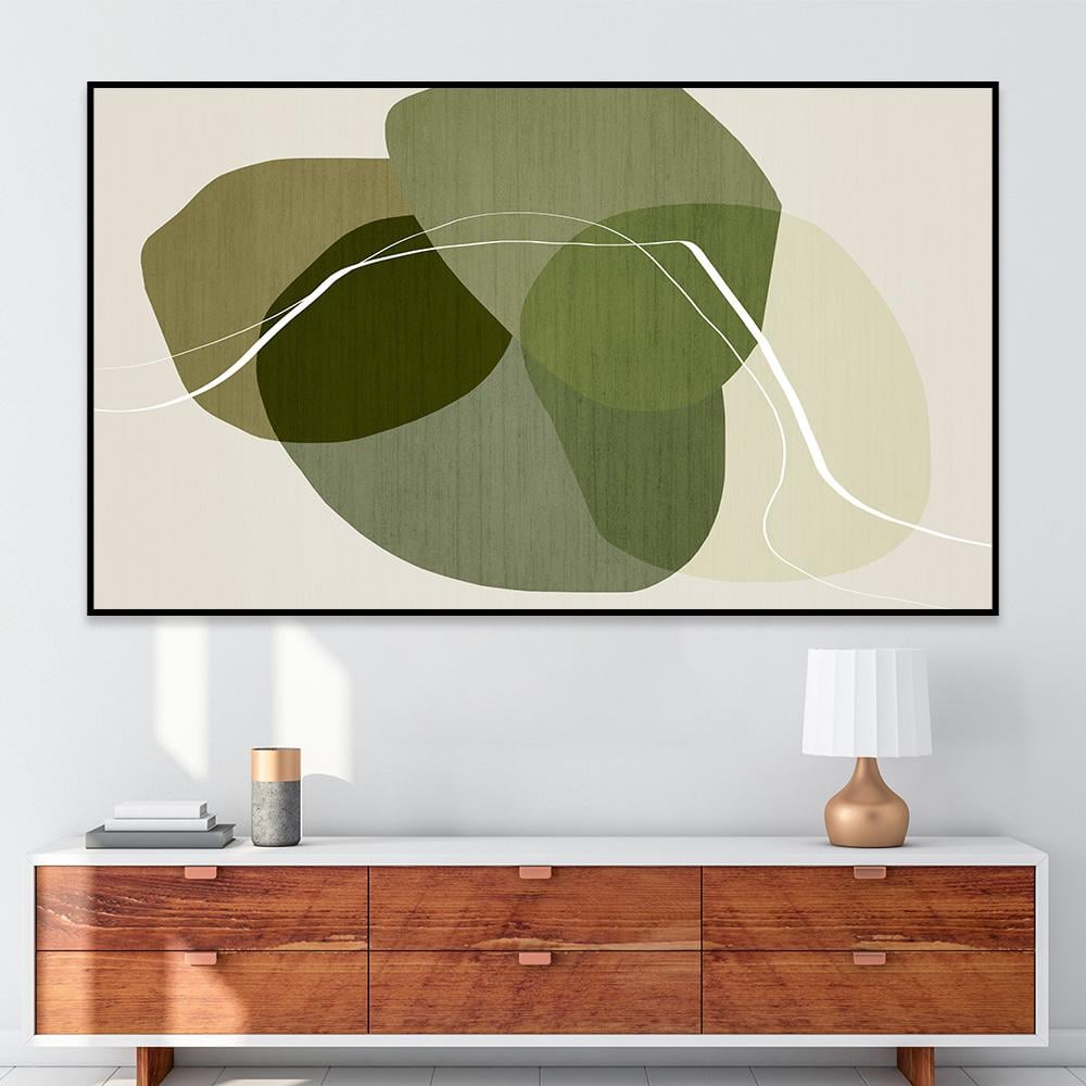 لوحة جدارية تجريدية بتصميم مودرن