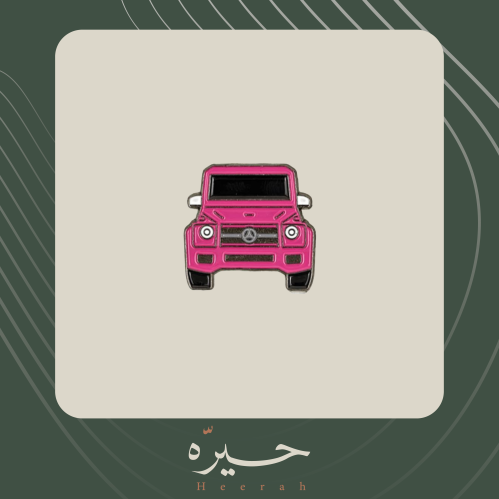 ستيكر لاصق | جي كلاس وردي