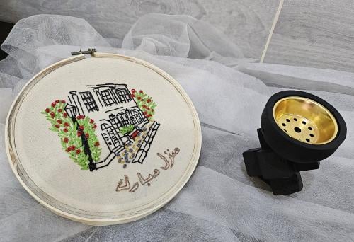 هدية لوحة منزل مبارك