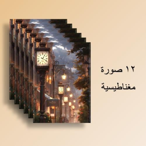12 صور مغناطيسية مستطيلة
