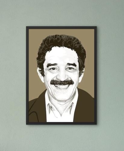 لوحة غابرييل غارسيا ماركيز