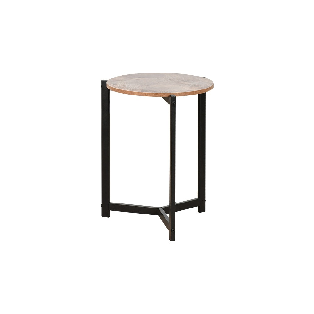 طاولة خدمة مفردة خشب تصميم مودرن بني