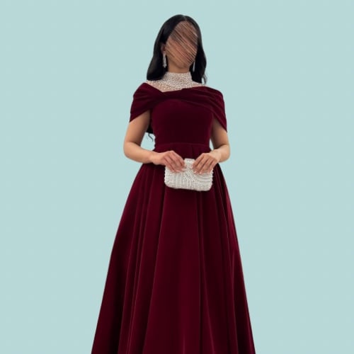 فساتين مخمل