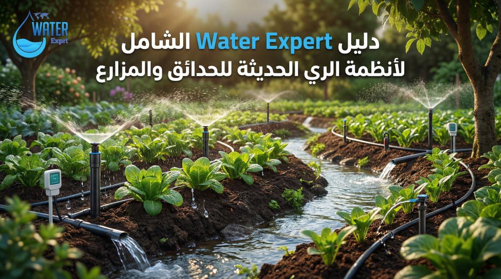 كيف تختار رشاش المياه المناسب؟ دليل عملي من خبراء Water Expert