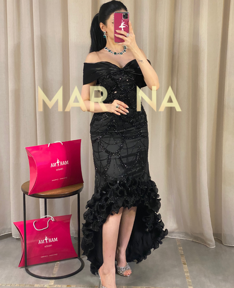 فستان سالي (فستان ميد قطعه انيقه)