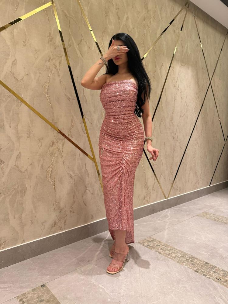 فستان هيام (فستان ترتر ميد أنيق)