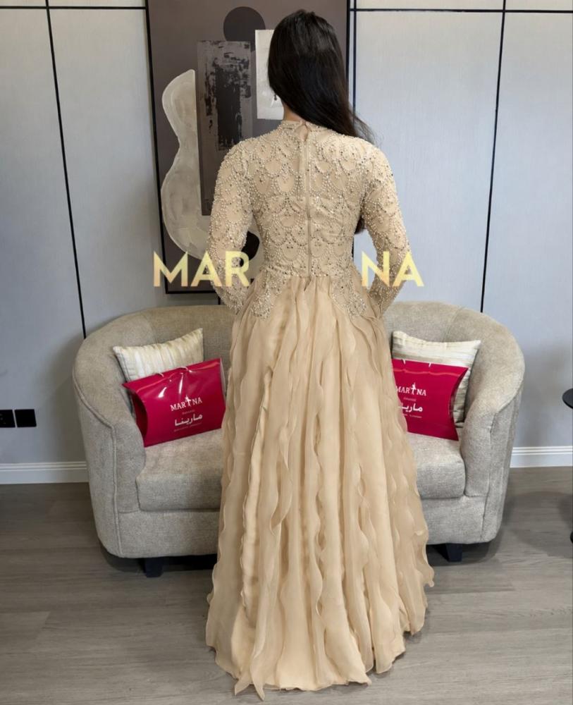 marina beaded lace dress Lady Black Tie - Marina Gown - Beaded Fit & Flare Gown