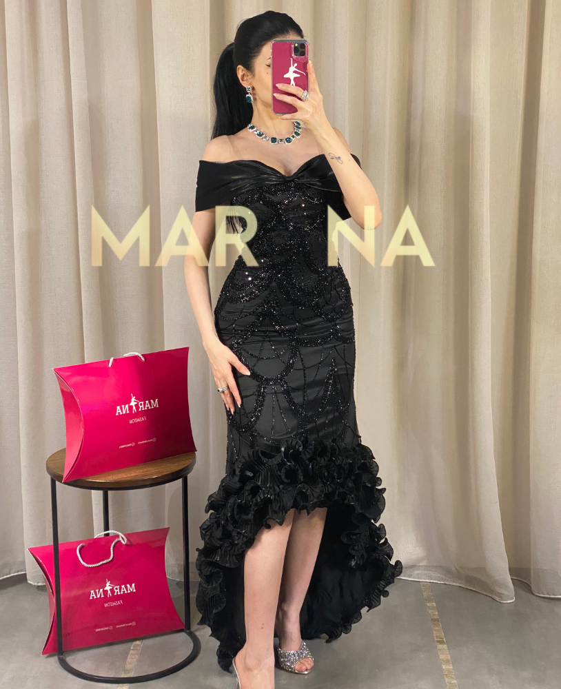 فستان سالي (فستان ميد قطعه انيقه)