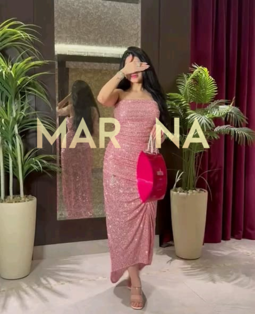 فستان هيام (فستان ترتر ميد أنيق)