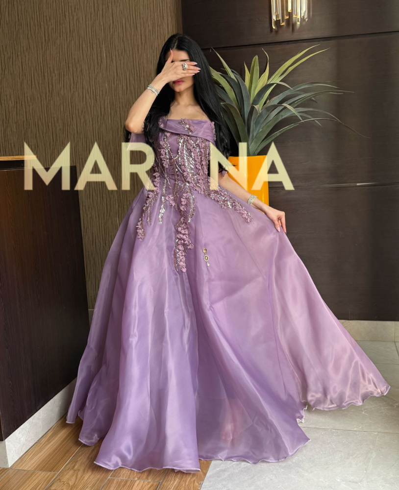 فستان نجود (فستان اورجنزا كلوش أنيق)