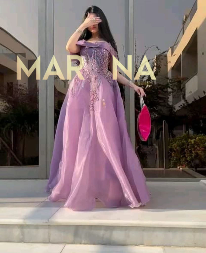 فستان نجود (فستان اورجنزا كلوش أنيق)