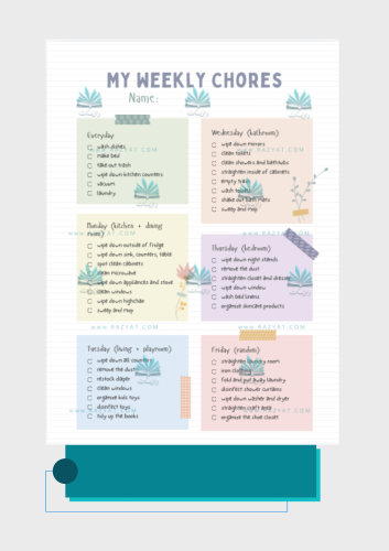 Top Goal 1 Chores