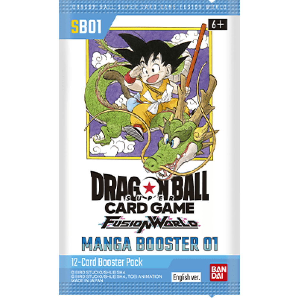 フュージョンワールド MANGA BOOSTER 01 [SB01] 3box DragonBall Super Fusion World MANGA BOOSTER 01 SB01 Box