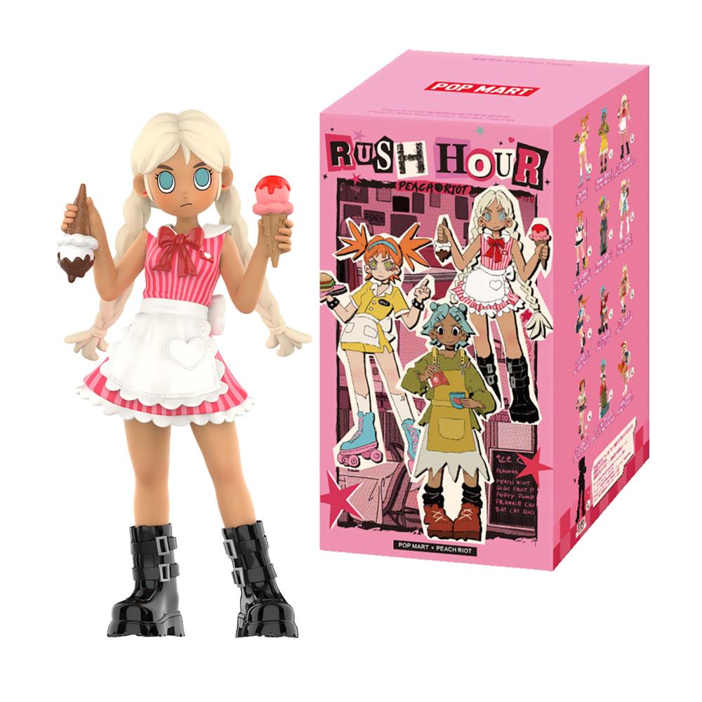 【シークレットあり】Peach Riot Rush Hour シリーズ Peach Riot Rush Hour Series Figures - POP MART (United States)
